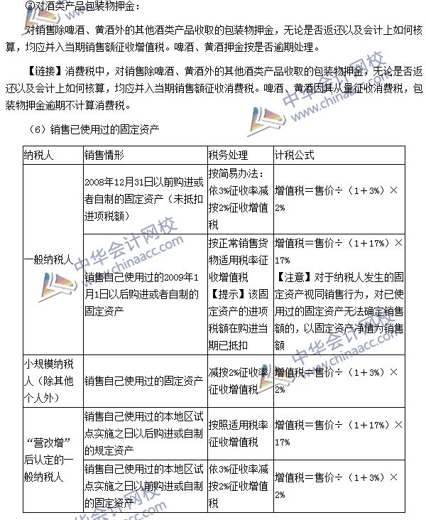 增值稅銷項(xiàng)稅額、進(jìn)項(xiàng)稅額、應(yīng)納稅額的計(jì)算