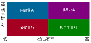 2018年高級會計《高級會計實務(wù)》知識點：業(yè)務(wù)組合管理模型