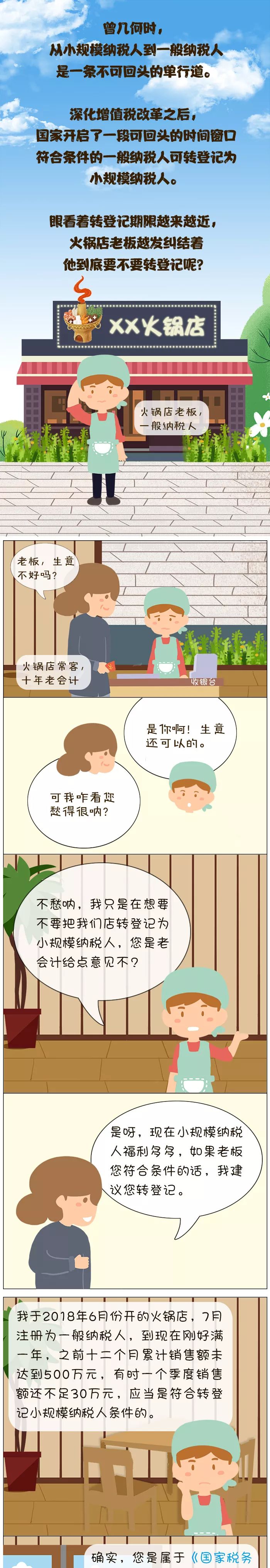 一般納稅人要不要轉為小規模納稅人？