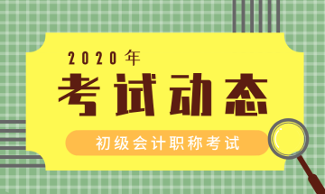 2020年西安會計初級考試大綱公布了么？