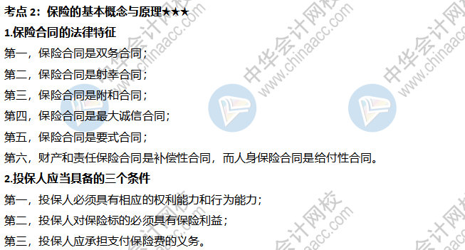 保險的基本概念與原理