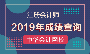 2019安陽cpa考試成績查詢入口