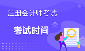 石家莊2020年注會什么時候考試？