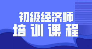 2020年初級經濟師培訓班都開設了什么班型？