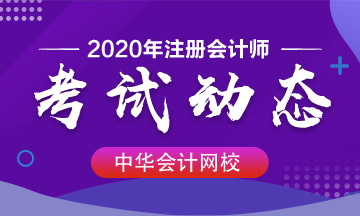 2020年注會稅法考試要考2場？