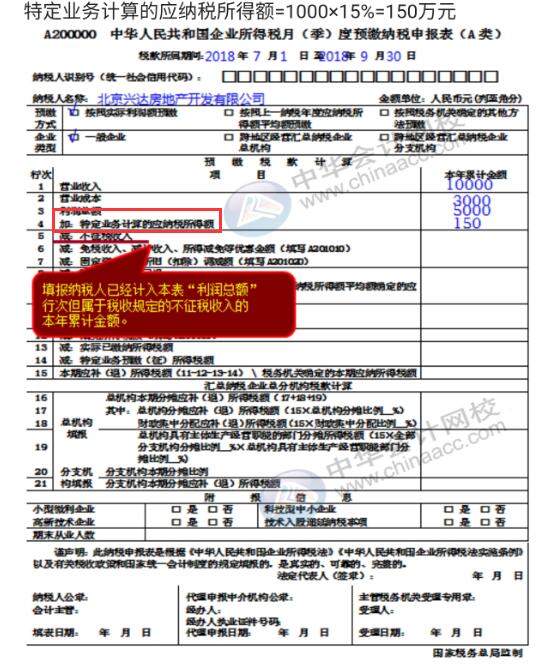 企業(yè)所得稅納稅申報表（A類）實務操作，快看過來！