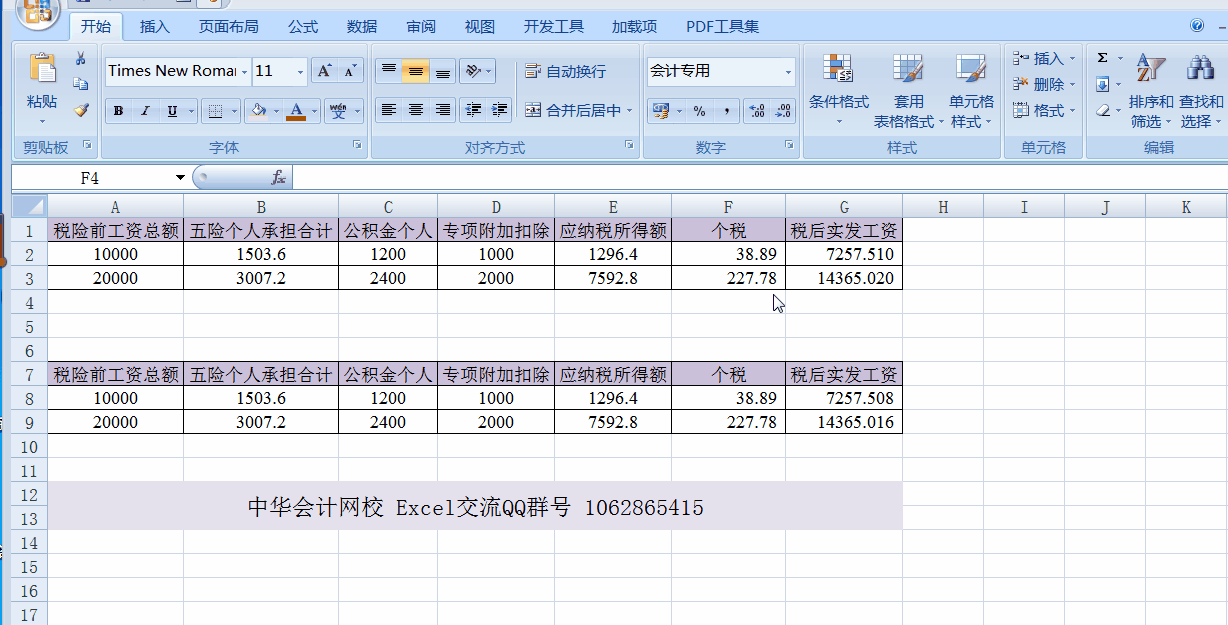 銀行扣款金額總是與計提表上的金額相差一分錢？round函數(shù)輕松搞定！