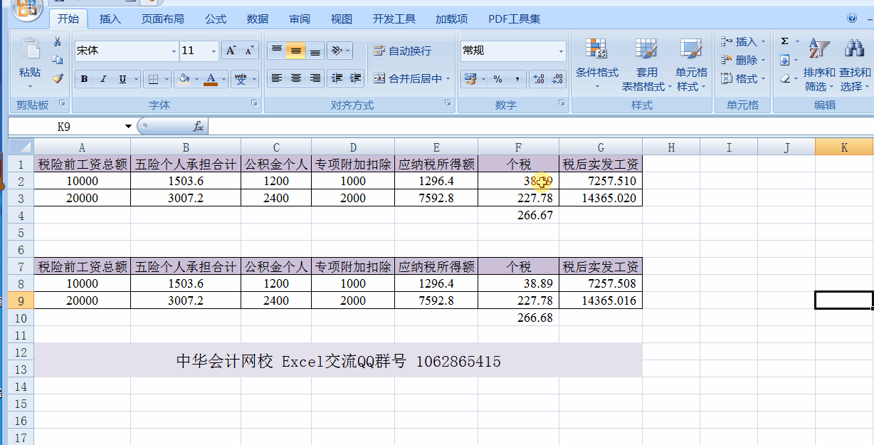 銀行扣款金額總是與計提表上的金額相差一分錢？round函數(shù)輕松搞定！