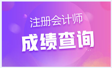 2020年黑龍江注冊會計師成績查詢時間來嘍！