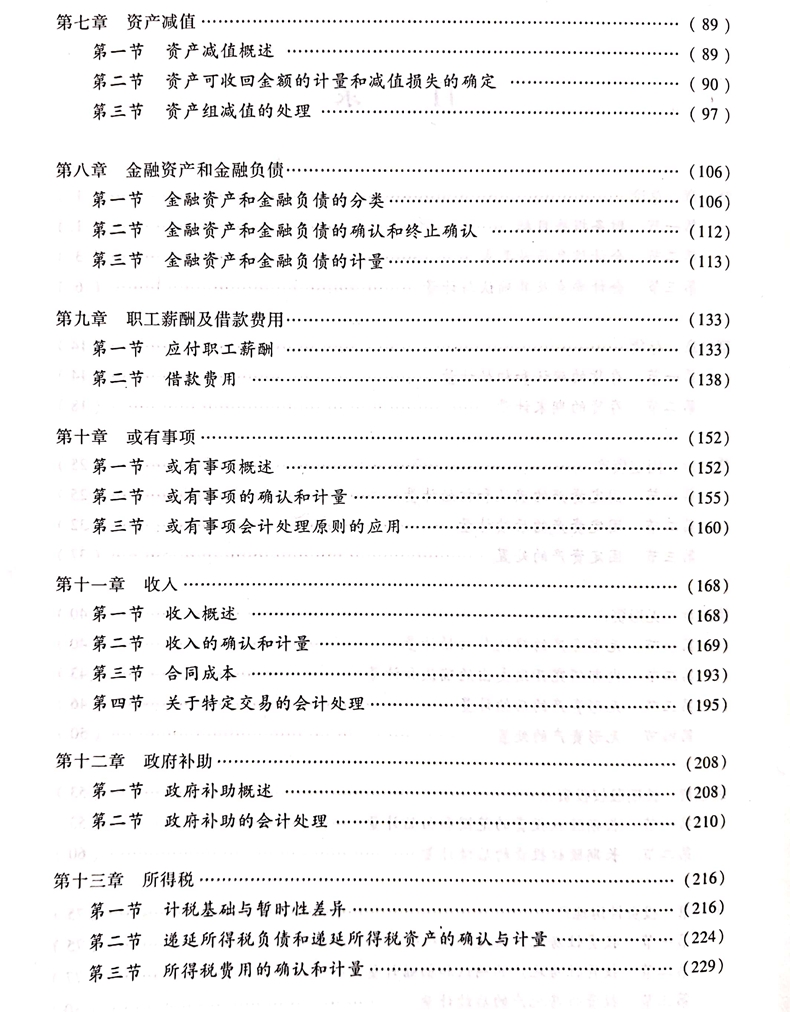 2020中級會計(jì)職稱《中級會計(jì)實(shí)務(wù)》教材目錄