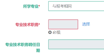 專業技術職務