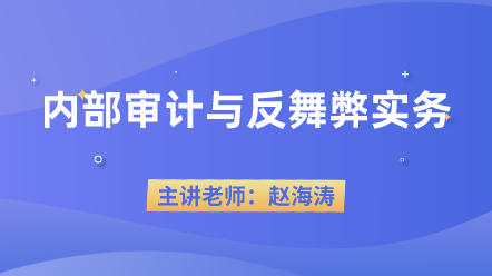 442內部審計與反舞弊實務