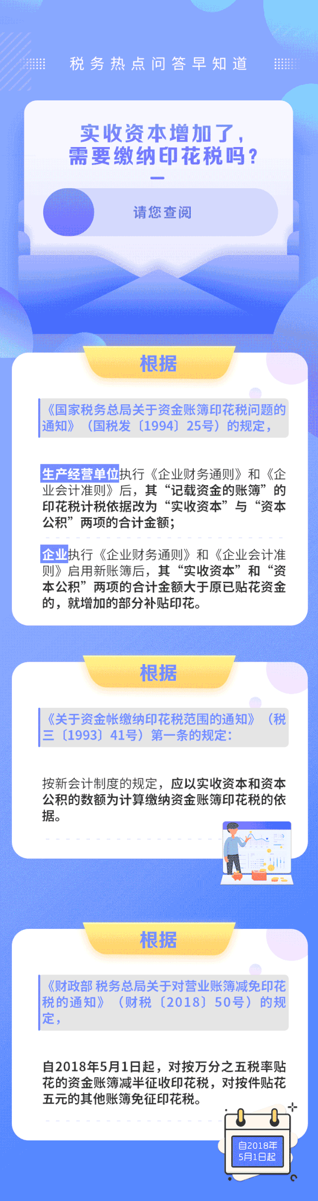 實收資本增加了 需要繳納印花稅嗎？