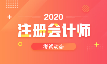 搶先了解2020年福建注冊會計師第二批專業階段考試時間