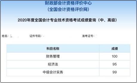 中級(jí)財(cái)管滿(mǎn)分、總分294分學(xué)霸來(lái)報(bào)喜 來(lái)看TA如何拿高分！