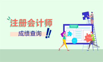 2020年黑龍江CPA考試成績查詢