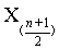 當n為奇數時