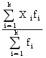 加權算術平均數