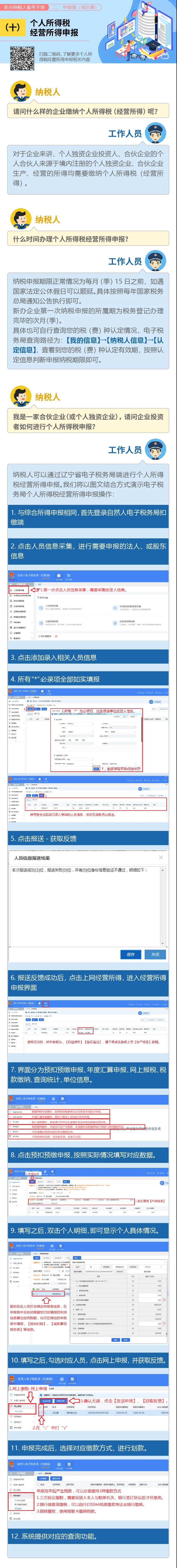 申報馬上用！個人所得稅經營所得申報