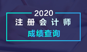 ?2020西藏注冊會計師綜合階段成績查詢時間定了嗎？