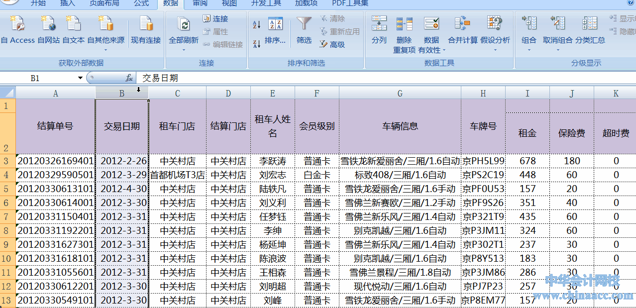 用Excel分列功能來設(shè)置日期格式，高效！