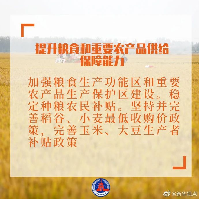 干貨滿滿！2021年中央一號文件發布，有哪些硬舉措？
