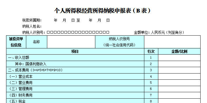 個人所得稅生產經營所得匯繳進行時！分不清A、B、C表的人看過來~