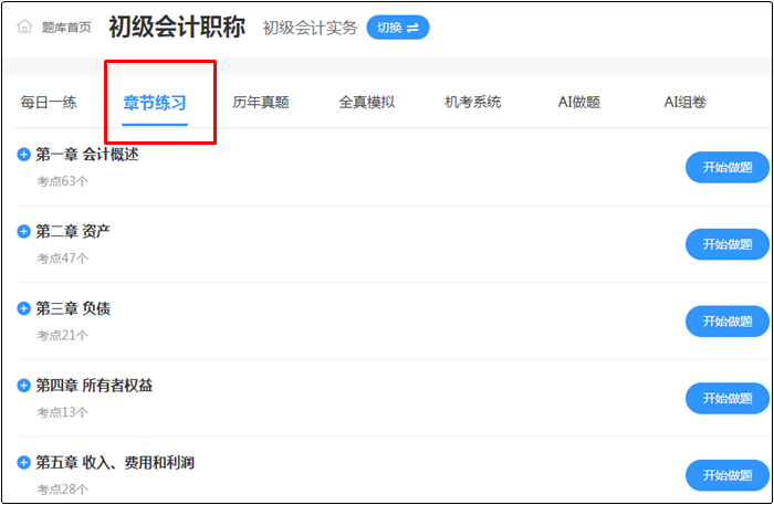 2022年初級(jí)會(huì)計(jì)考試哪里找靠譜的題庫(kù)？