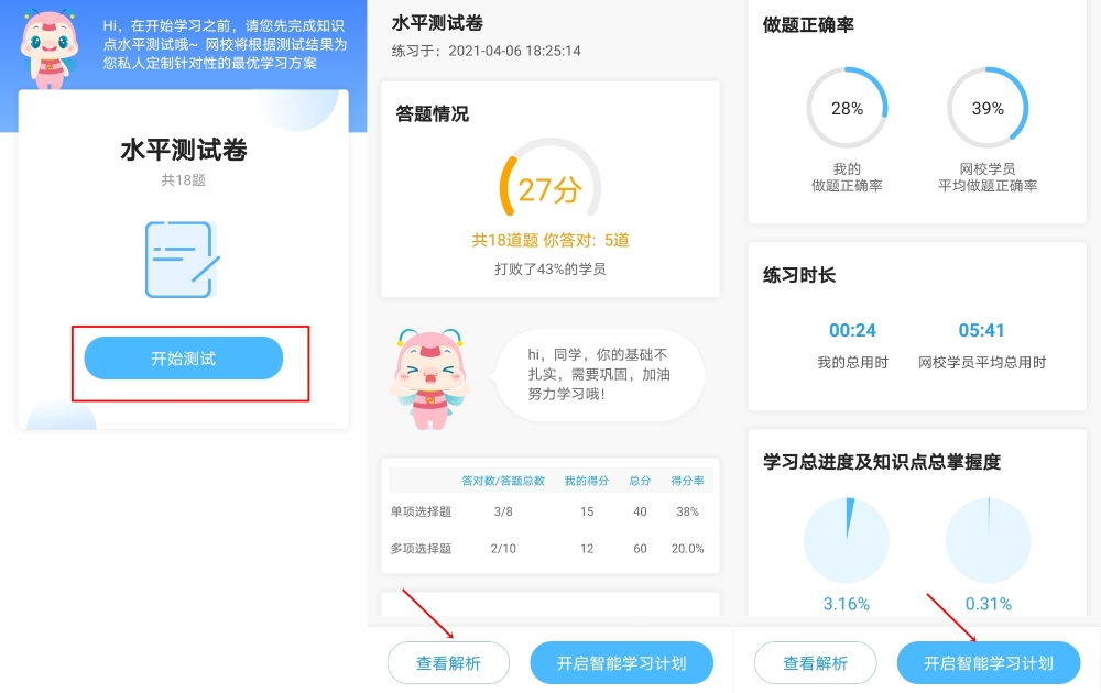 考生提問(wèn)：注會(huì)考前沖刺 AI智能學(xué)習(xí)班有用嗎？
