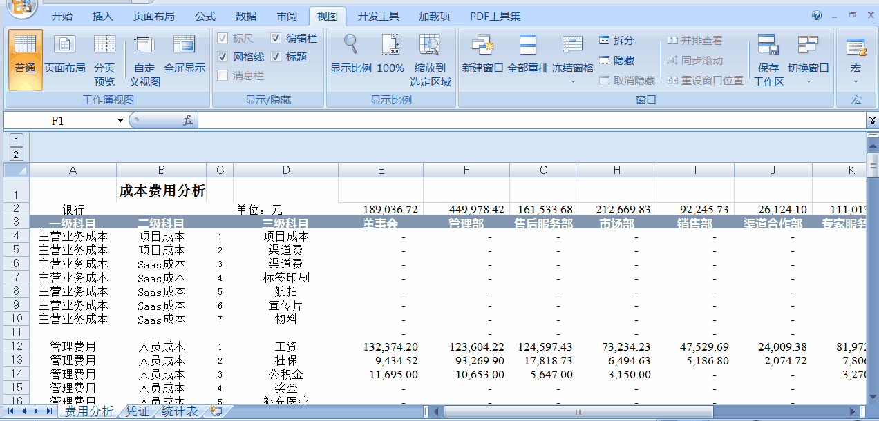 如何使用Excel里面的凍結窗格功能？詳細講解來了！