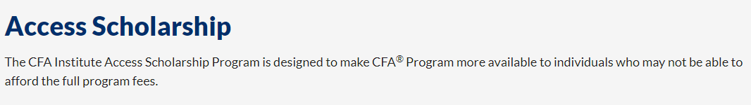 CFA考生恭喜了！報名費可省將近8000元！
