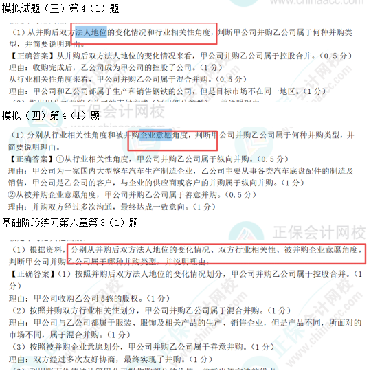 2022高會考試試題案例六難易度分析&書課涉及考點匯總報告