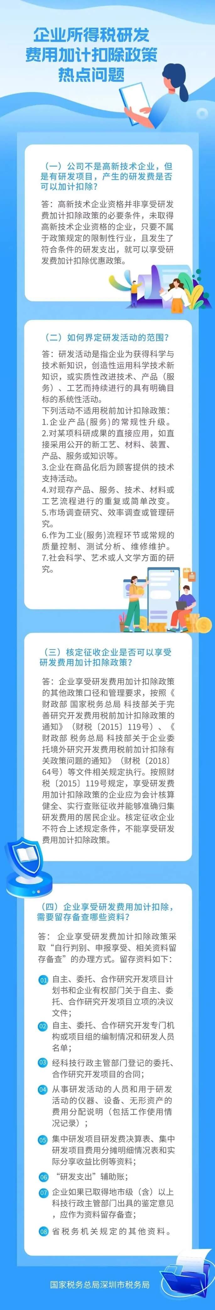企業所得稅研發費用加計扣除政策熱點問題
