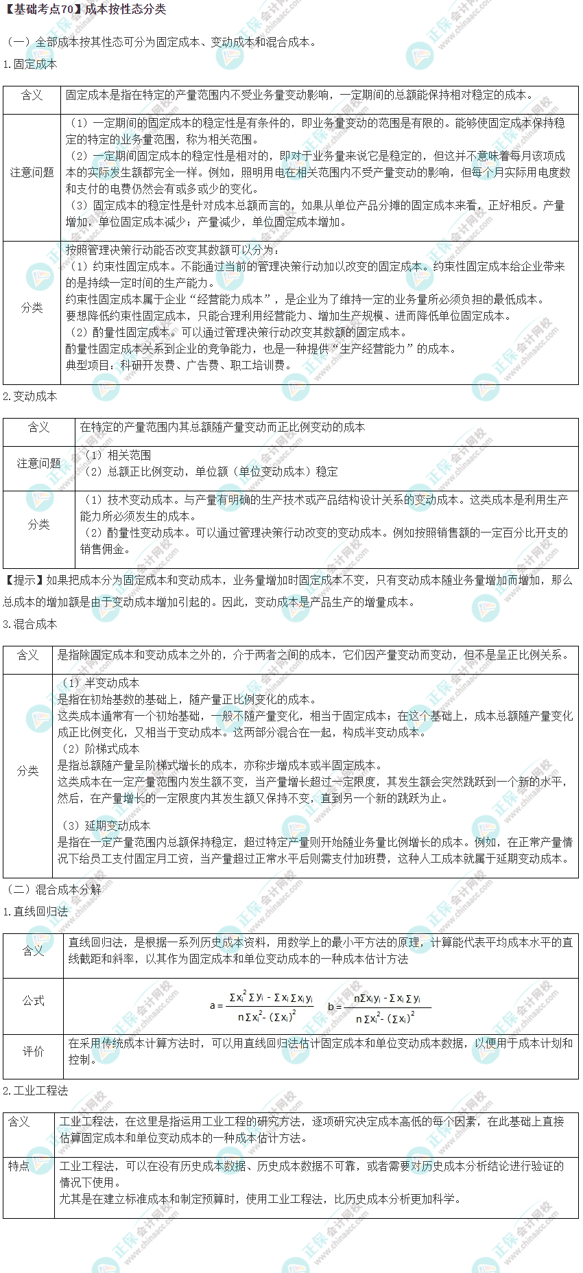 2023年注會《財管》基礎階段必學知識點