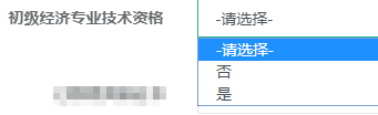 初級經濟專業技術資格