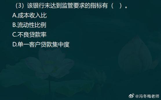 中級經濟師金融案例分析題