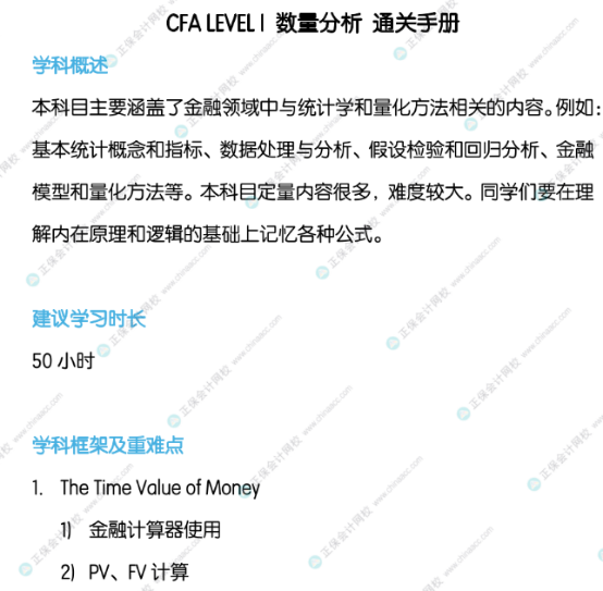 提醒！別再假裝努力備考CFA了！