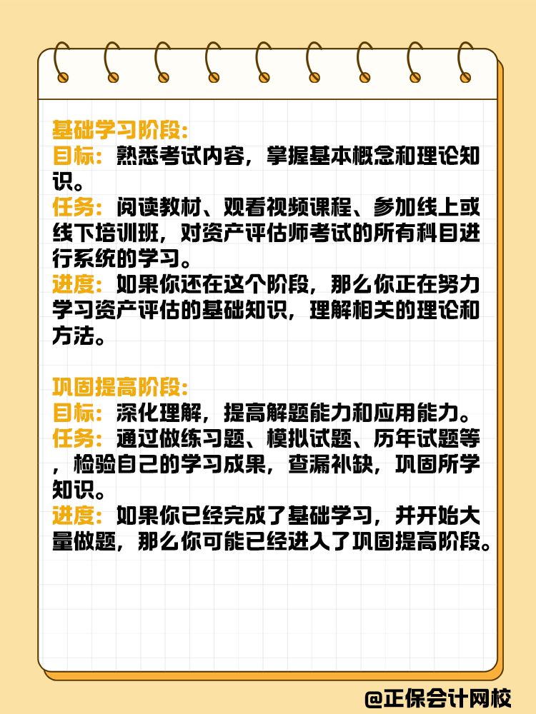 備考資產評估師的幾大階段，你進行到哪一步了？